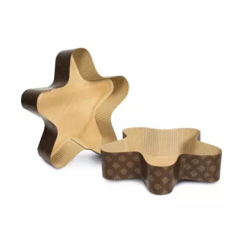 GUARDINI stervormige bakvormen van papier 3 st. Easy Bake 25x21cm