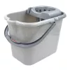 SAUBER ovale emmer 15L met drukknop-wringer