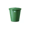 STEFANPLAST regenton 210L met deksel en kraan Ø76,5x84cm groen