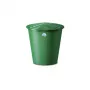 STEFANPLAST regenton 210L met deksel en kraan Ø76,5x84cm groen