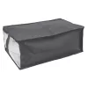 ORDINETT opbergtas voor plafond 40x60x26 cm grijs - zachte opbergtas van vliesstof met rits en handgrepen, 62,4 L