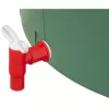 STEFANPLAST regenton 500L met deksel en kraan Ø100x85cm groen