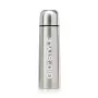 GIOSTYLE Thermos zilver 1L roestvrijstalen vacuüm geïsoleerde fles