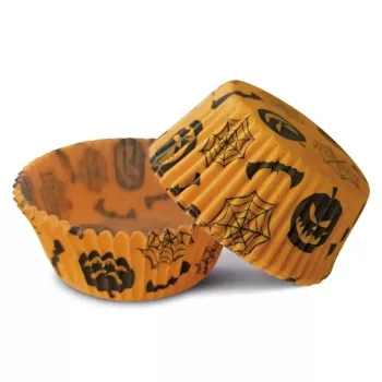 GUARDINI Halloween bakvormpjes 60 st. Ø 7 x 3 cm