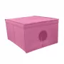 ORDINETT opvouwbare box L 50x40x25cm bloemenpatroon