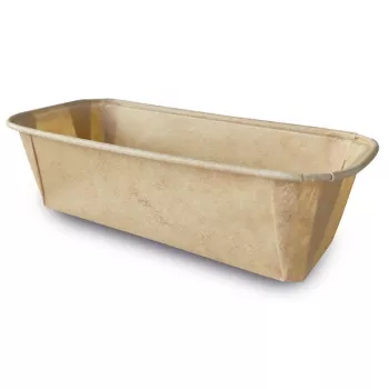 GUARDINI rechthoekige bakpapier-inlegvellen voor heteluchtfriteuses 4 stuks 19x8,7x5,5cm