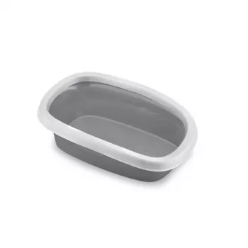 STEFANPLAST kattenbak Sprint 10 43x31x14 cm wit/grijs