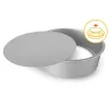 GUARDINI Professional bakvorm met losse bodem, Ø26 x 7,5 cm, Geanodiseerd aluminium
