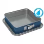 GUARDINI XBake vierkante bakvorm 24x24x7 cm antiaanbak-koolstofstaal antracietgrijs