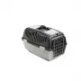 STEFANPLAST transportbox Gulliver 2 met metalen deur 55x36x35 cm donkergrijs/lichtgrijs