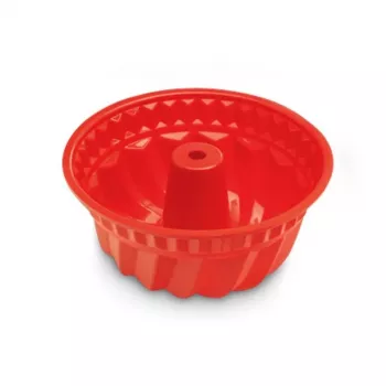 GUARDINI bakvorm siliconen Juliette Ø 22 x 10,7 cm rood