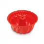 GUARDINI bakvorm siliconen Juliette Ø 22 x 10,7 cm rood