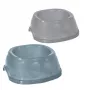 STEFANPLAST Break 5 voer- en waterbak 3 L grijs/blauw 33x33x13 cm