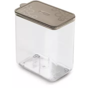 GIOSTYLE opbergbox rechthoekig L 1,8L Con.Tengo 15,5x10x17,1cm grijsbruin