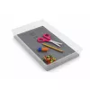 KIS box Sistemo organizer 9 39 x 24 x 5 cm transparant/lichtgrijs