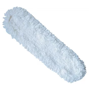 SAUBER vervangmop voor TTS Go-Pro vloerborstel 60cm, microvezel, blauw/wit
