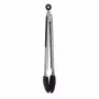 ASI COLLECTION serveer- en grilltang 34,5 cm RVS met siliconen tips