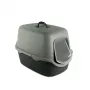 STEFANPLAST Cathy kattenbak met kap 56x40x40 cm grijs/groen
