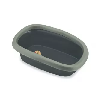 STEFANPLAST kattenbak Sprint 20 58x39x17 cm grijs/groen