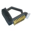 ASI COLLECTION grillborstel 10cm RVS 3-zijdige T-borstel met ergonomische greep