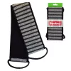 SAUBER rug schrobstrip zwart/beige