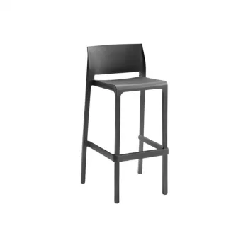 BICA tuinbarhocker Volga Stool 75 50x50x99cm grijs