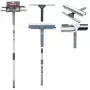 SAUBER raamwisser met telescopische steel Pro