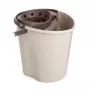 Tatay Ecohome Afvalbak 12 L met drukknop, grijs (151104106)