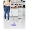 Tatay Ecohome Afvalbak 12 L met drukknop, grijs (151104106)