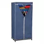 ORDINETT Armadio Jolly 75x50x160cm blauwe opbergkast