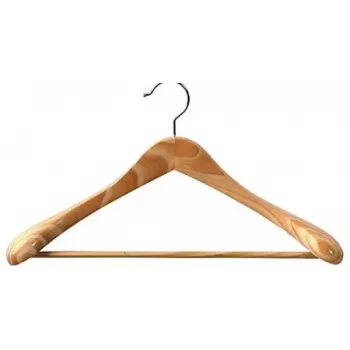 ORDINETT kledinghanger hout Luxus 45cm