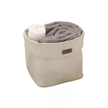ORDINETT stoffen box L 28x28x23cm Ego ecru