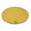 GUARDINI Easy Bake papieren cakevormen goud 32 cm 2 st.
