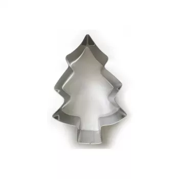 GUARDINI kerstboom cakevorm 20 x 13,7 cm antiaanbak koolstofstaal antracietgrijs