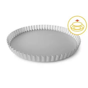 GUARDINI professionele taartvorm met uitneembare bodem Ø25x2,5cm