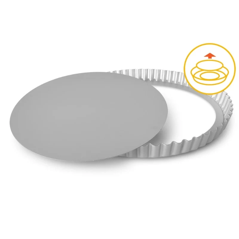 GUARDINI professionele taartvorm met uitneembare bodem Ø25x2,5cm