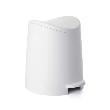TATAY badkamer pedaalemmer 3L Standard wit