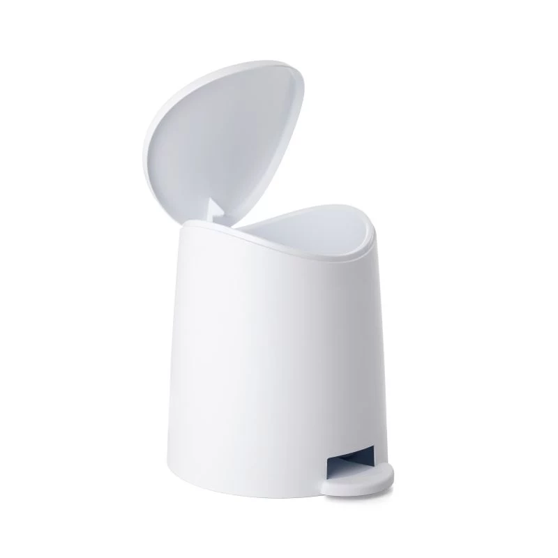 TATAY badkamer pedaalemmer 3L Standard wit