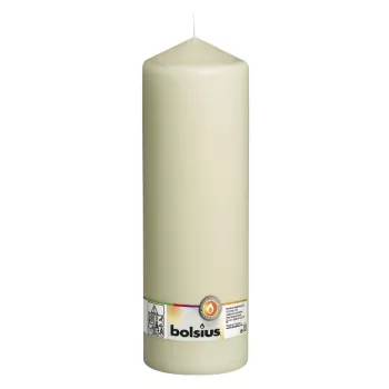 BOLSIUS kaars cilinder lampenkap Ø300x98mm beige