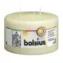 BOLSIUS Mamoth kaars cilinder met 3 pitten Ø100x150mm beige