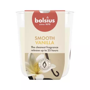 BOLSIUS True Scents vanille geurkaars in glas, Ø80x73 mm