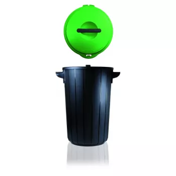 GIOSTYLE Eco Solution afvalbak 35L donkergrijs/groen
