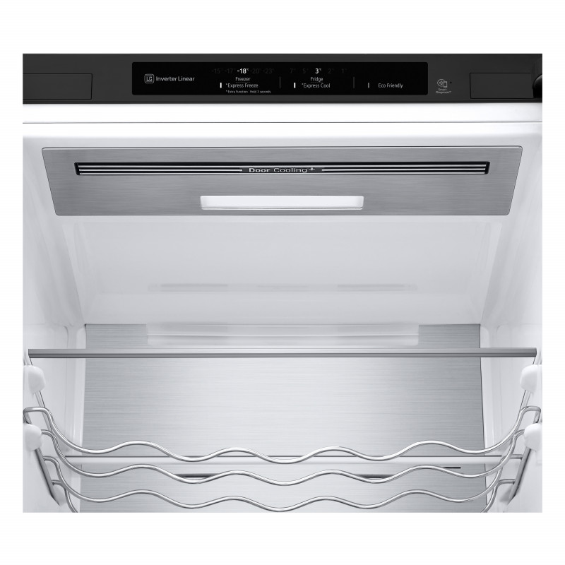 LG GBB92MCBAP vrijstaande koel-vriescombinatie, 384 L, Total No Frost, mat zwart