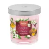 Bolsius Floral Fusion jasmijn & mango geurkaars in glas, 80x72 mm