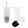 SAUBER toiletborstel met houder Frost