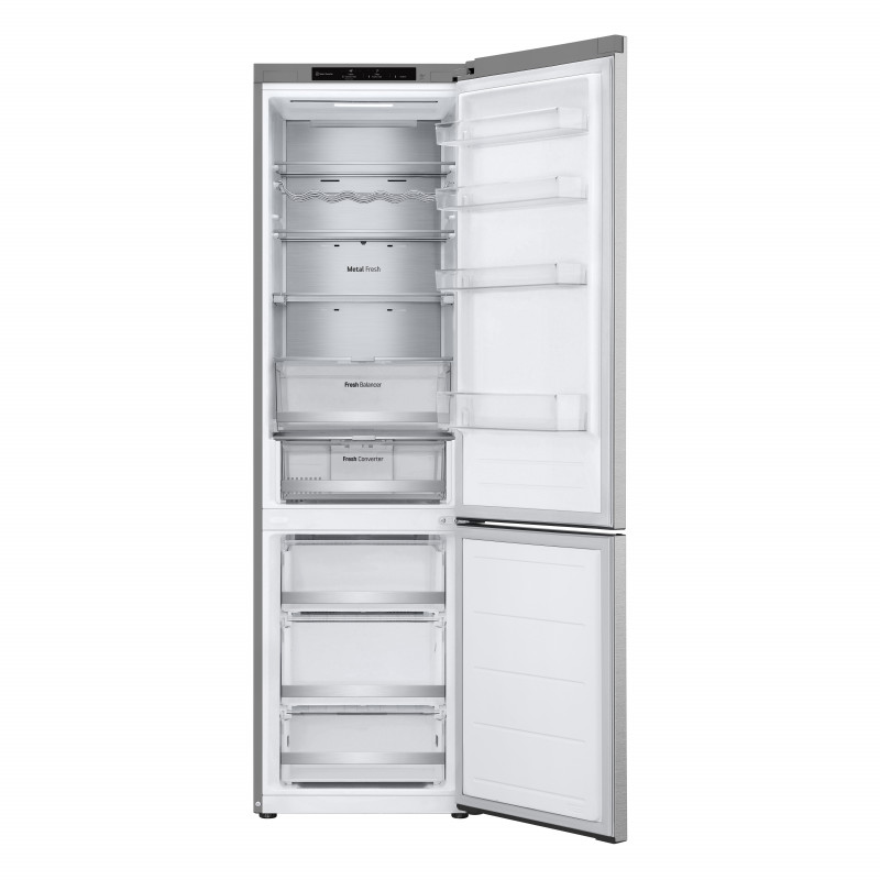 LG GBV7280AMB Series 7 koel-vriescombinatie, hoogte 203 cm, energieklasse A, zilver