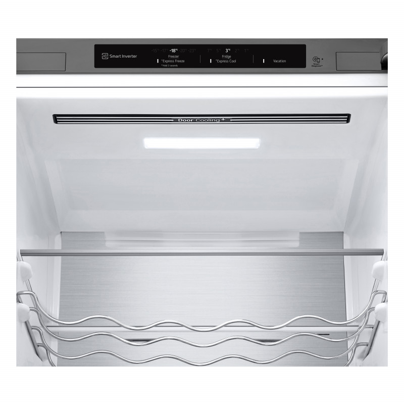 LG GBV7280AMB Series 7 koel-vriescombinatie, hoogte 203 cm, energieklasse A, zilver