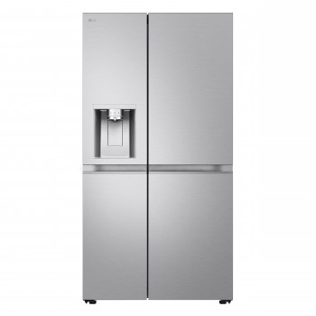 LG GSLE91MBAB L-Series side-by-side koelkast (Amerikaans), hoogte 179 cm, energieklasse B, dispenser voor crushed ice/ijsblokjes/water