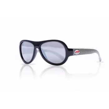 SHADEZ Rapid Racer zwarte kinderzonnebril, 3-7 jaar