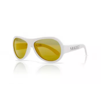SHADEZ Classic White Junior kinderzonnebril, 3-7 jaar